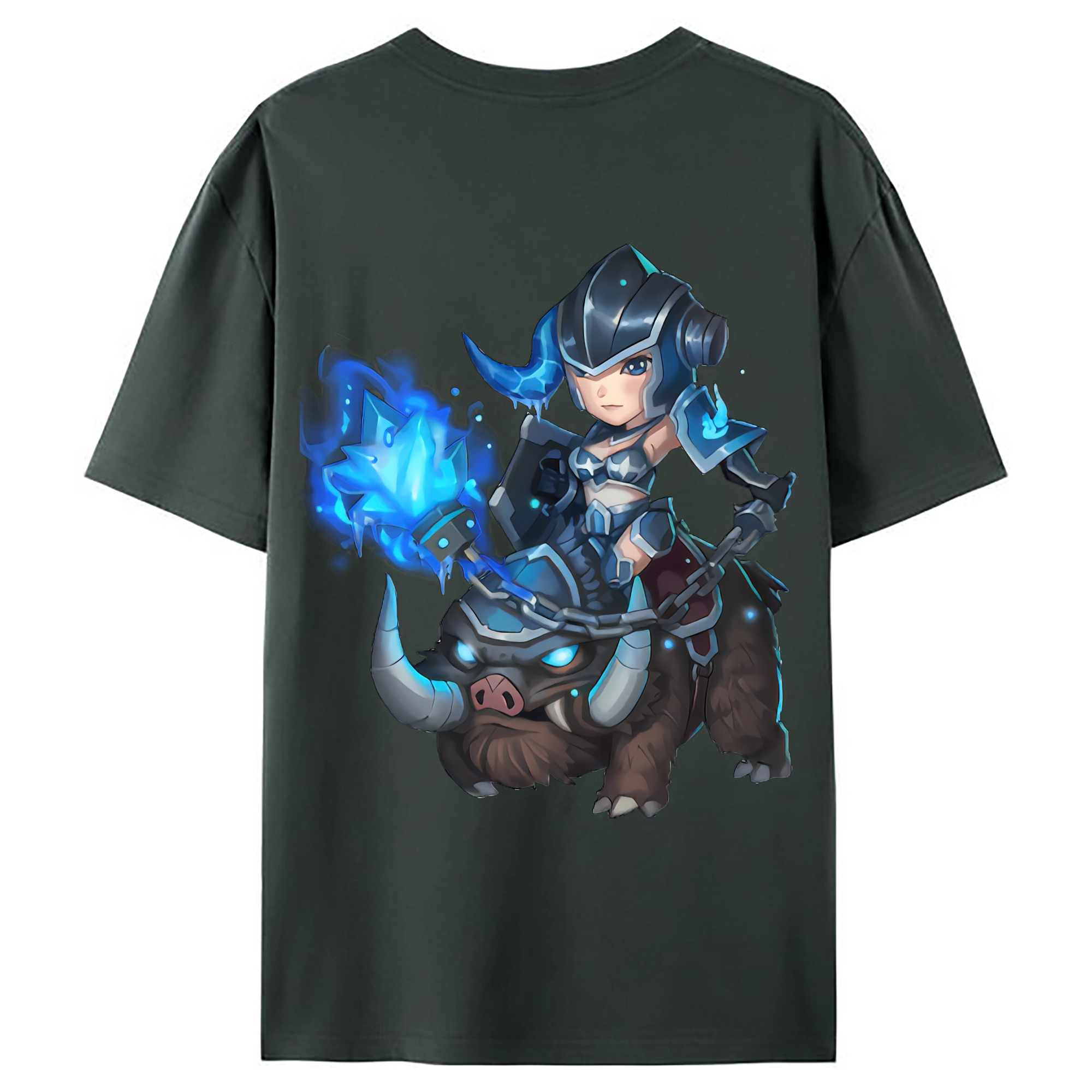 （画像用） リーグ・オブ・レジェンド League of Legends LOL 綿100％ メンズ半袖Tシャツ（バックプリント） 通気性